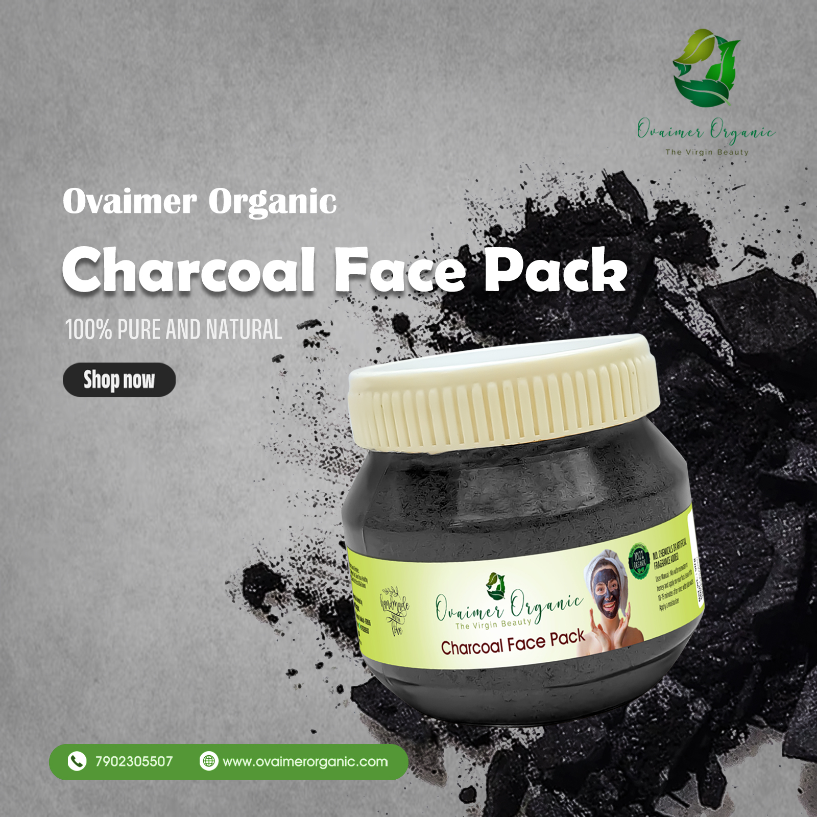 Charcoal Facepack